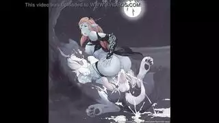 حملقه الأبيض السميك يقطر كالسحر