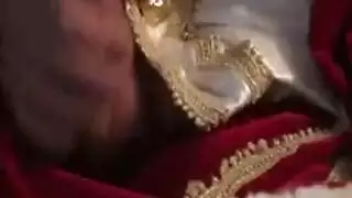 جلسة استمناء سانتا الإباحية: لا مهبل، فقط قضيب صلب لينزل