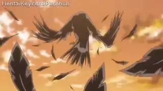 hentai slut submits to a huge throbbing cock