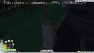 سيمز 4: بورن فوتاناري بإيلاج مزدوج